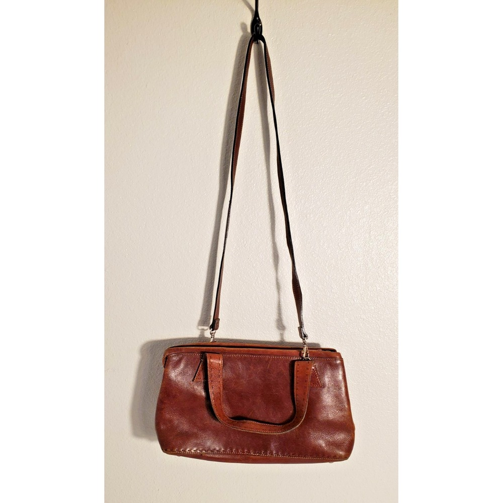 Fossil Brown Leather Purse‎ Shoulder Bag